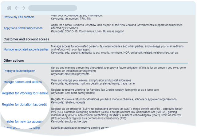 Submit A Donation Receipt